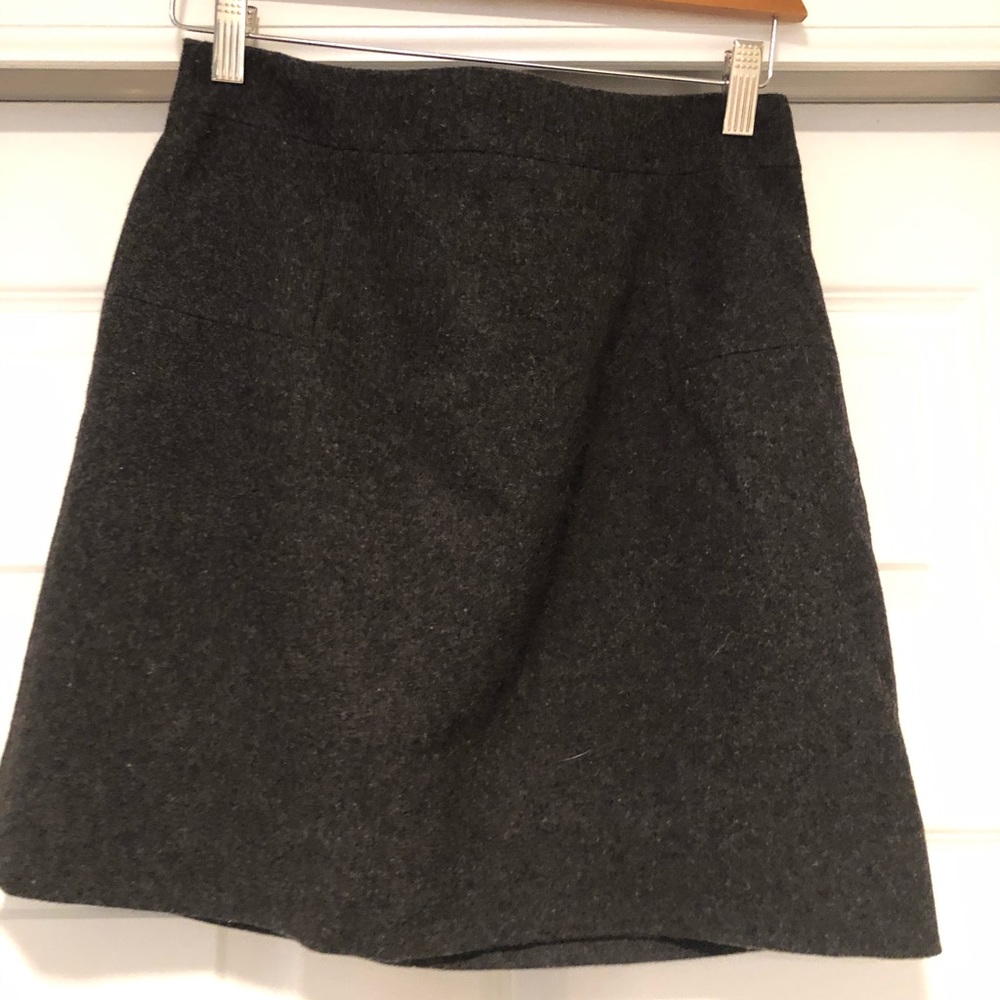 JCrew wool skirt